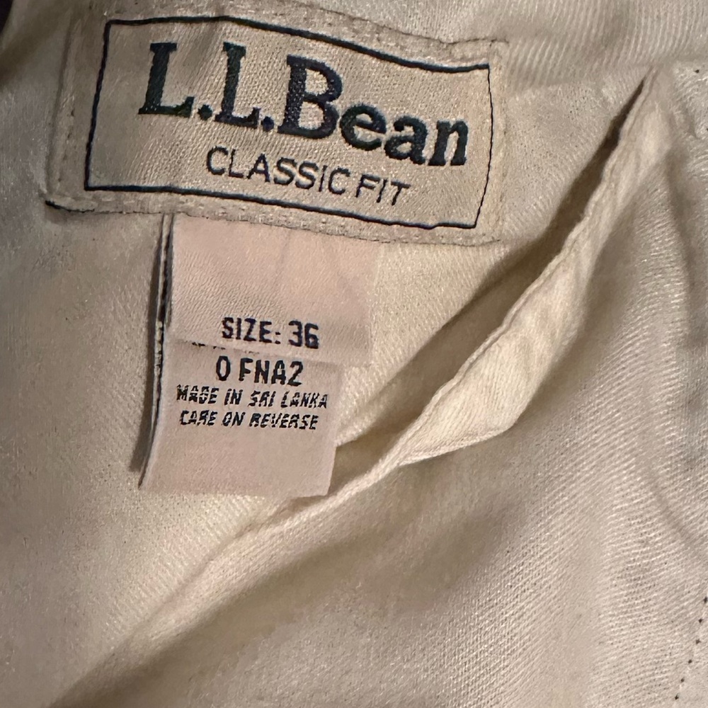 L.L Bean Corduroy Classic Fit Men’s pants Size 36 - Picture 9 of 16